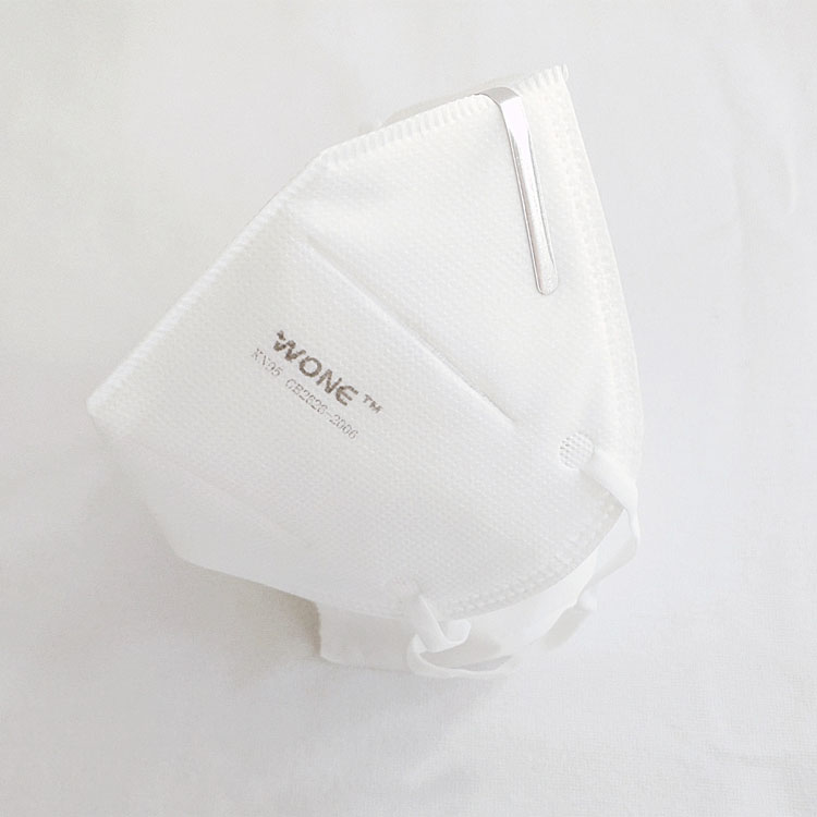 Smooth Inner Lining KN95 Face Mask CE FDA Approved Water Repellent Anti Pollution