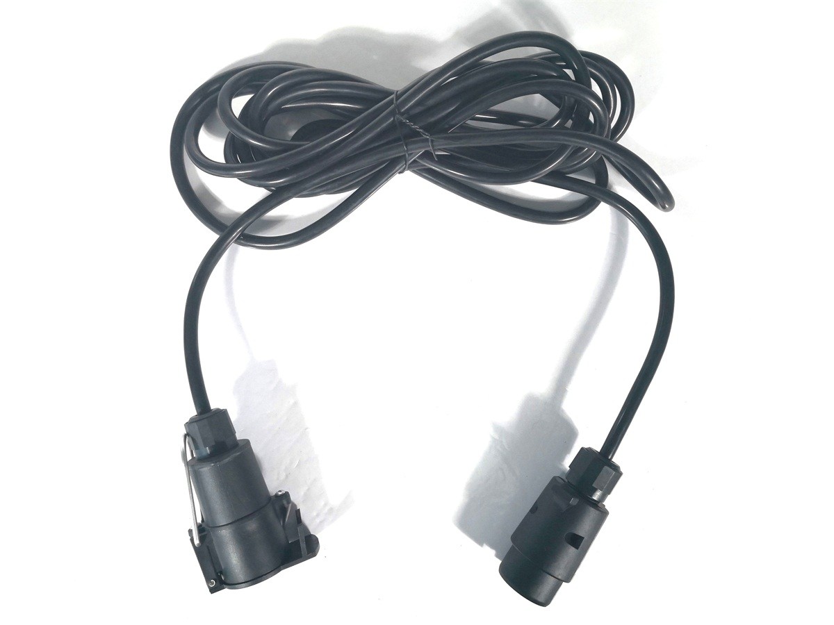 European Type Trailer Cable 7 Pole Socket To 7 Pole Plug Straight System