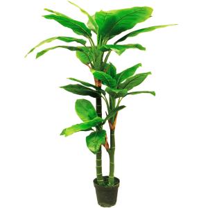 Quality Dieffenbachia Artificial Landscape Plants Anti UV Evergreen Looking Natural Faux Tree wholesale
