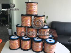 Quality 20 AWG Type K Thermocouple Compensating Cable 600 Degree Insulation Material wholesale