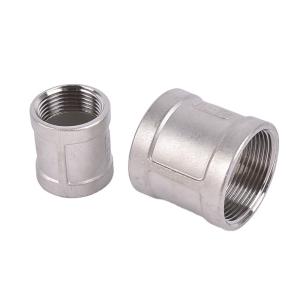 Quality 201 304 Stainless Steel Round Head Code NPT Female Socket Pipe Fitting for Plumbing wholesale