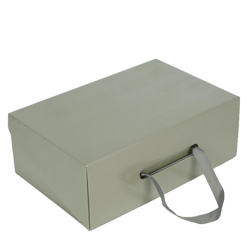CMYK Colorful Shoe Corrugated Paper Packaging Box , Rectangle E Flute Corrugated Box