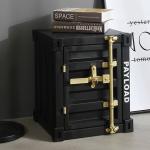 Coffee Bar Hotel Square Iron Shipping Container End Table Customized