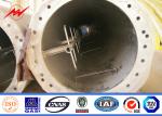 Communication Telecommunic Monopole Telecom Tower With 86 Galvanization Standard