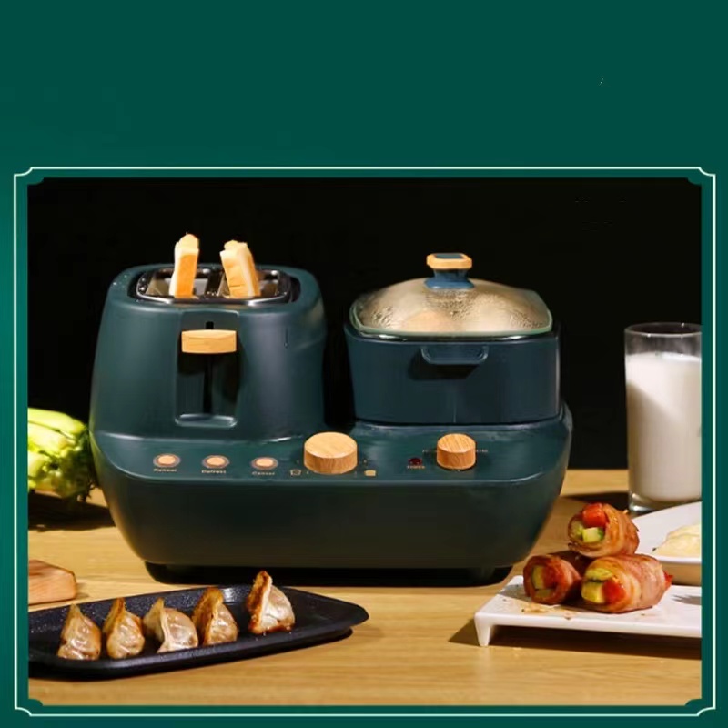 New design dinner soup breakfast toaster set kettle coffee maker