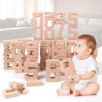 Eco-friendly Wooden 3D Building Blocks Creative Art Gift Home Ornament