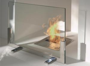 Quality EN12150 Tempered Glass for Fireplace Glass Door wholesale