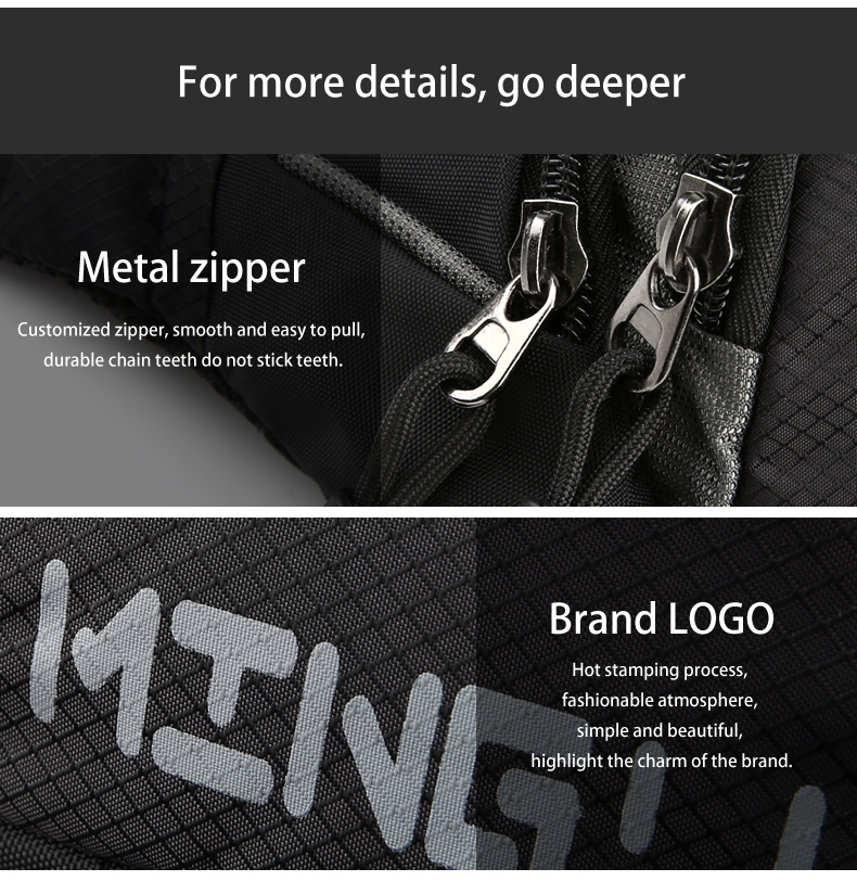 Customization Water Resistant Waist Bag Waterproof Bum Bag Fashionable