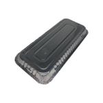 500ml Rectangular Foil Trays Shallow Aluminium Barbecue Trays