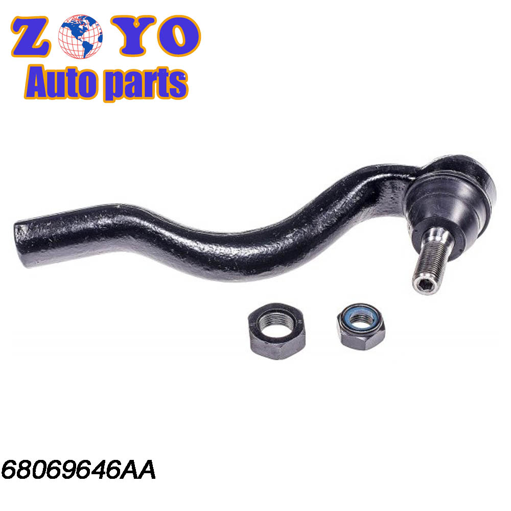 Sample Black Tie Rod End Assembly for Jeep Grand Cherokee 2011-2015 Auto Steering Parts