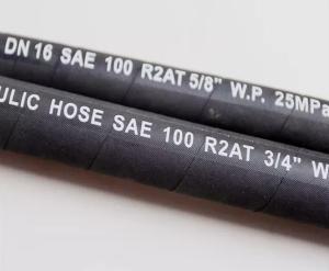 Quality Winding Concrete Pump Excavator Hydraulic Rubber Hose 45MPA wholesale