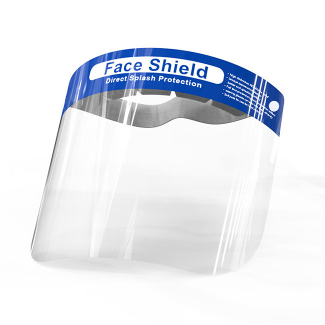 Anti Pollution Safety Face Shield Non Toxic Latex Free 0.25mm Thickness