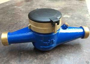 Quality Magnetic Drive Residential Water Meter Super Dry Brass Housing Size DN40 wholesale