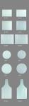 Various Shape Sublimation Glass Chopping Board Heat Resistance