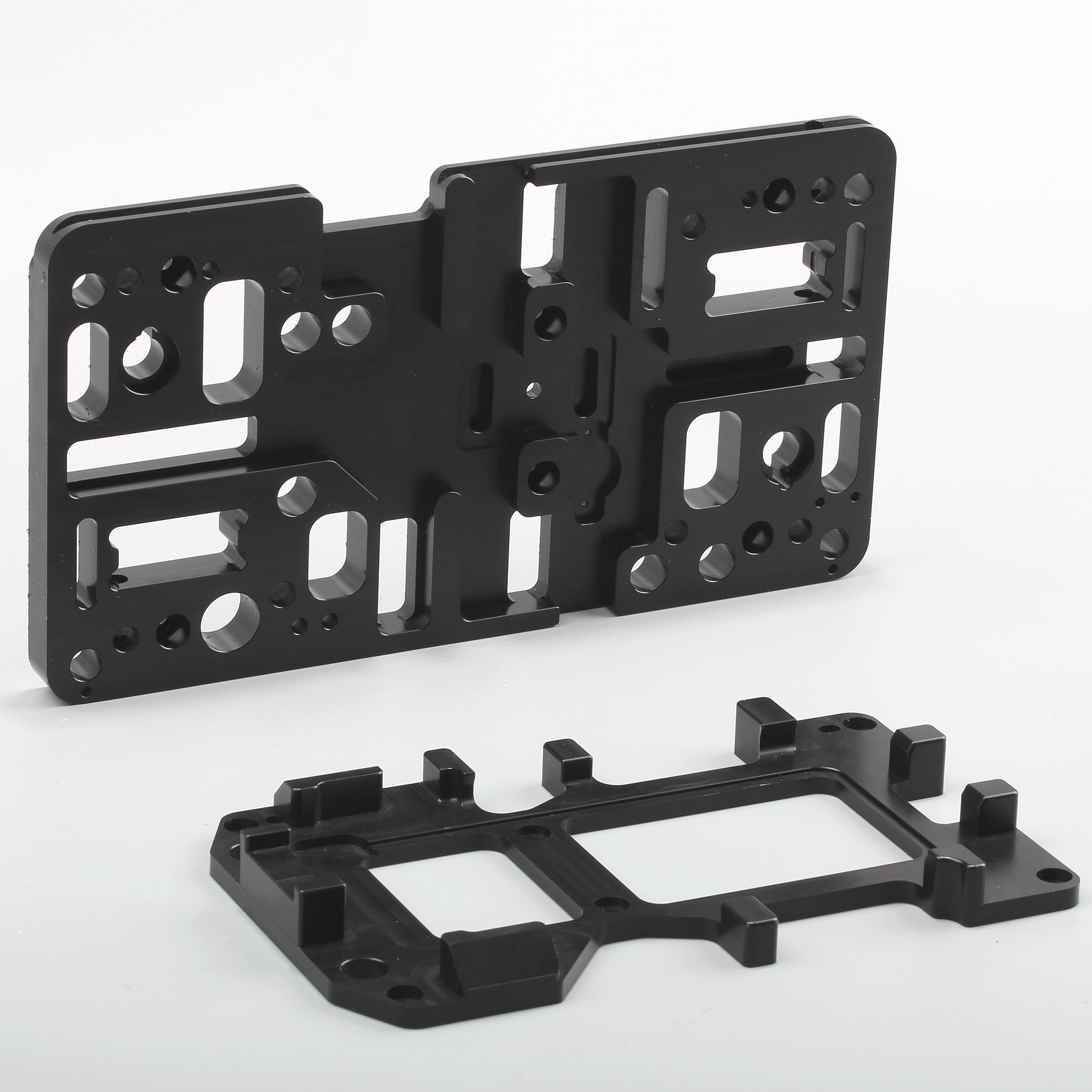 5 Axis CNC Machining POM Parts 0.01mm Tolerance For Electronic Industry