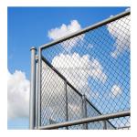 Metal Type Steel Sport Fence Chain-Wire Galvanized Netting Roll Chain Link Wire