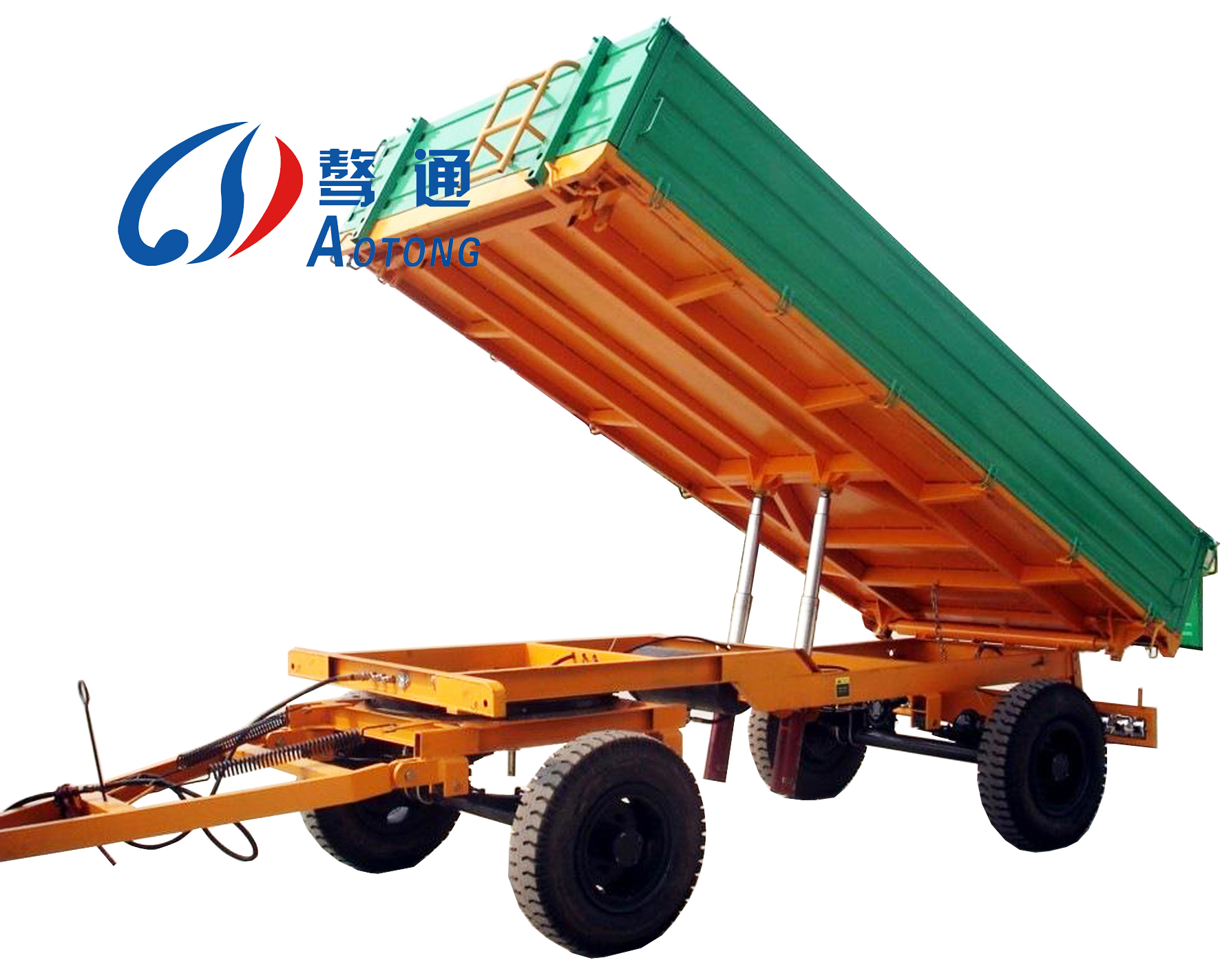 13 Tons Loading Full Trailer for Farm Land Harvesting and Road Train Fleet Fleet