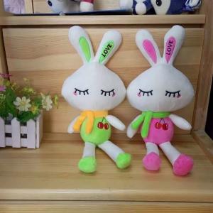 Quality Mixed stuffed plush for grab machine 6-7inches plush bunny toys wholesale