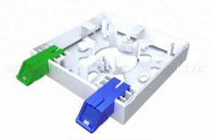 Quality Outdoor Optical Termination Box Waterproof 2 Ports ABS PC Material wholesale
