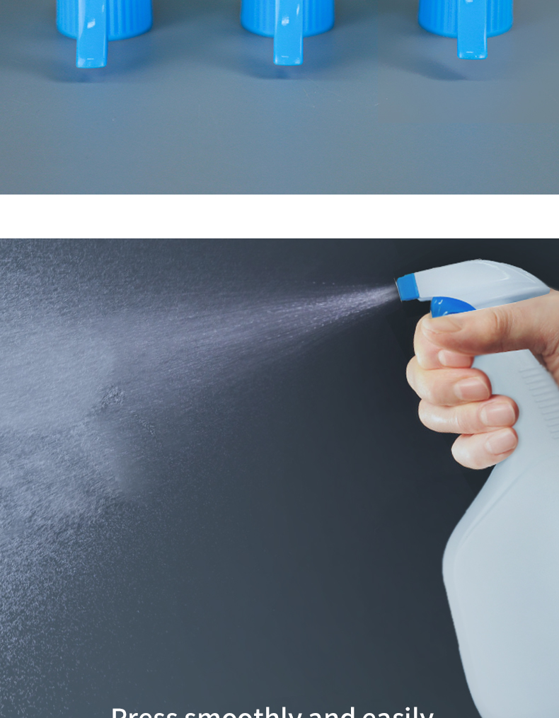 Household Detergent Nozzle PET Spray Bottle 360 Degrees