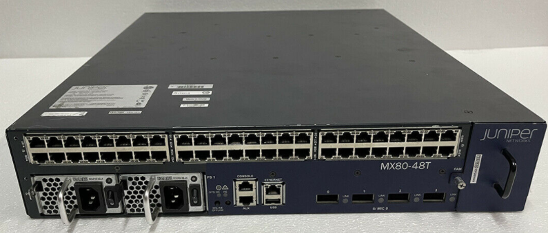 MX80-48T-AC Juniper Router MX80 Series AC Power With Wi-Fi Supported Frequency 2.4G 5G