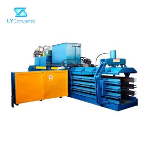 Quality Horizontal Auto Cardboard Box Packing Machine Baler 500kg/M3 Density wholesale