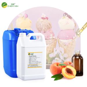 Quality Peach Fruit Scent Food Flavor Liquid Ice Cream Flavours Used For Ice Cream Making Oil Concentrated wholesale