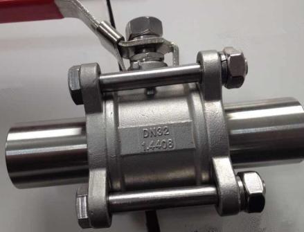 Cheap 3pc SS316 Material Manual Ball Valve with 1000-3000 WOG ISO 9001:2000 for sale