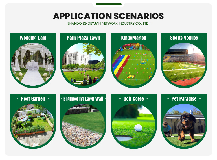 High Density Natural Appearance Gardens Landscape Grass Garden Carpet Grass