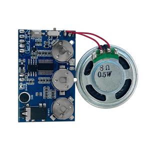 Quality MP3 IC PCB Recordable Sound Module Real time For Greeting Cards Gift wholesale