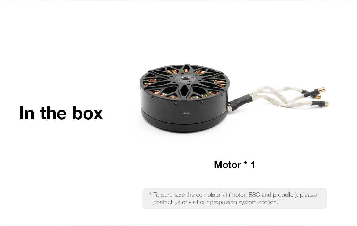 Heavy Lift Multirotor Motor 15060 90V High Thrust For Commercial Payload Delivery