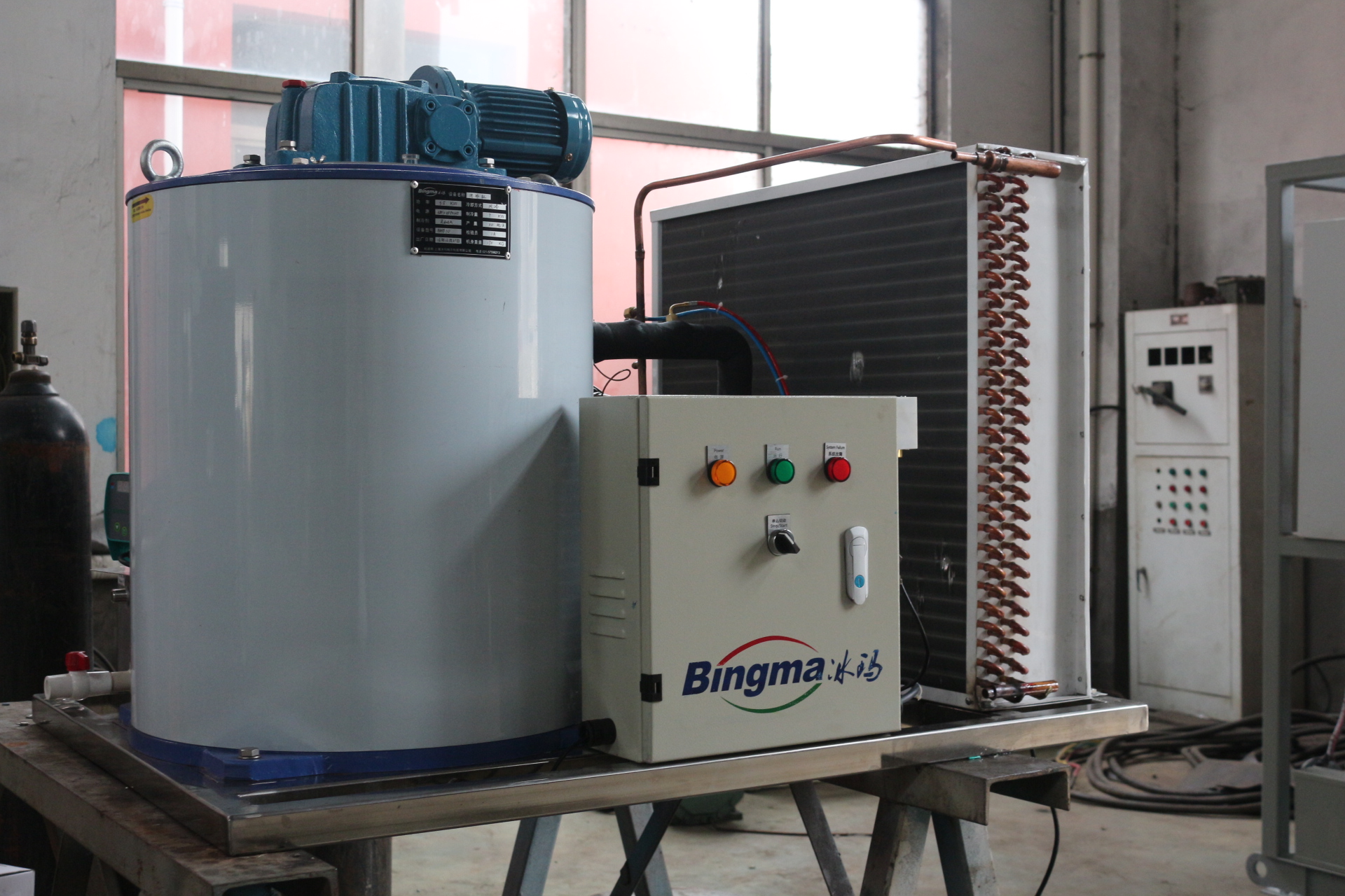 5 Tons Per Day Fresh Water Flake Ice Machine