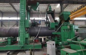 Quality Diameter 508-2200mm Spiral Welded Pipe Mill Line With Hydraulic System wholesale