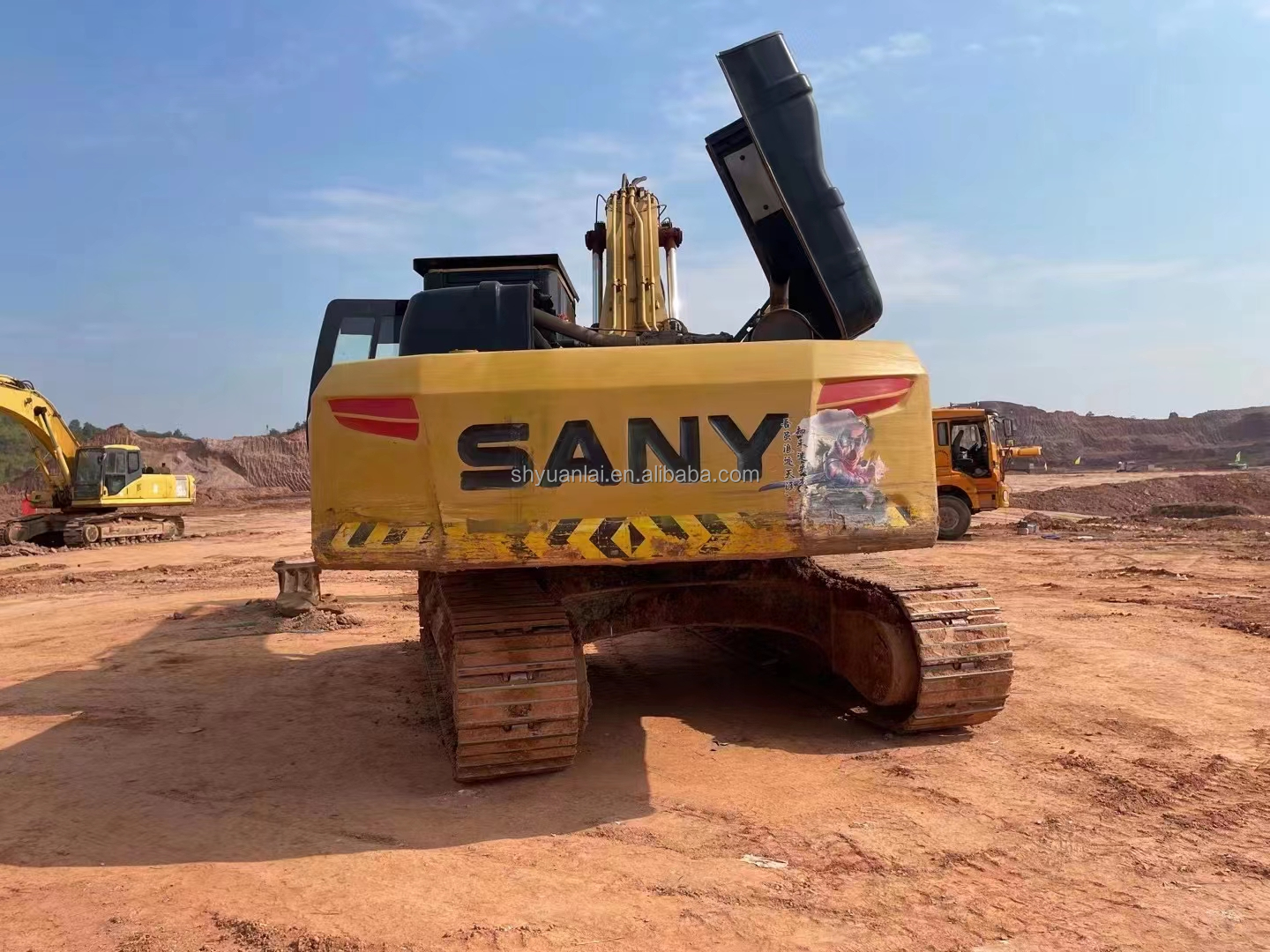Sany 365H The Next Generation of Forward Flow Excavators with 0-2000 Working Hours