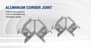 Quality Primary Colors Aluminium Hardware Windows Screen Frame Corner Joint wholesale