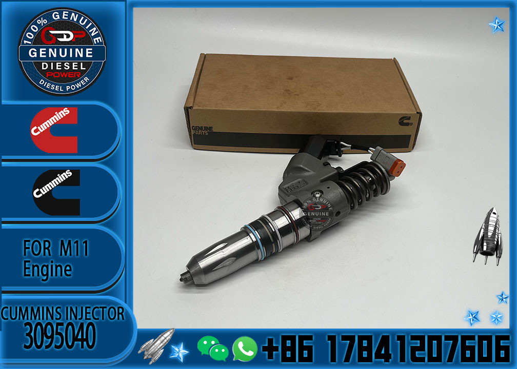 3095040 4902921 OE quality Brand New Diesel Common Rail Injector 3095040 4902921 for C ummins QSM11 ISM11 M11 Diesel Eng