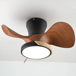Quality Stylish Wooden Design Ceiling Fan 52 Inch White Solar Ceiling Fan With Light wholesale