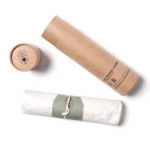 Quality Cardboard Candle Tube Packaging Gift Box With Lid Cylinder Custom Printing wholesale