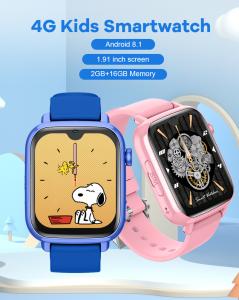 Quality D41 4G Childrens Tracker Watch SOS GPS LBS Waterproof For Teens OEM wholesale