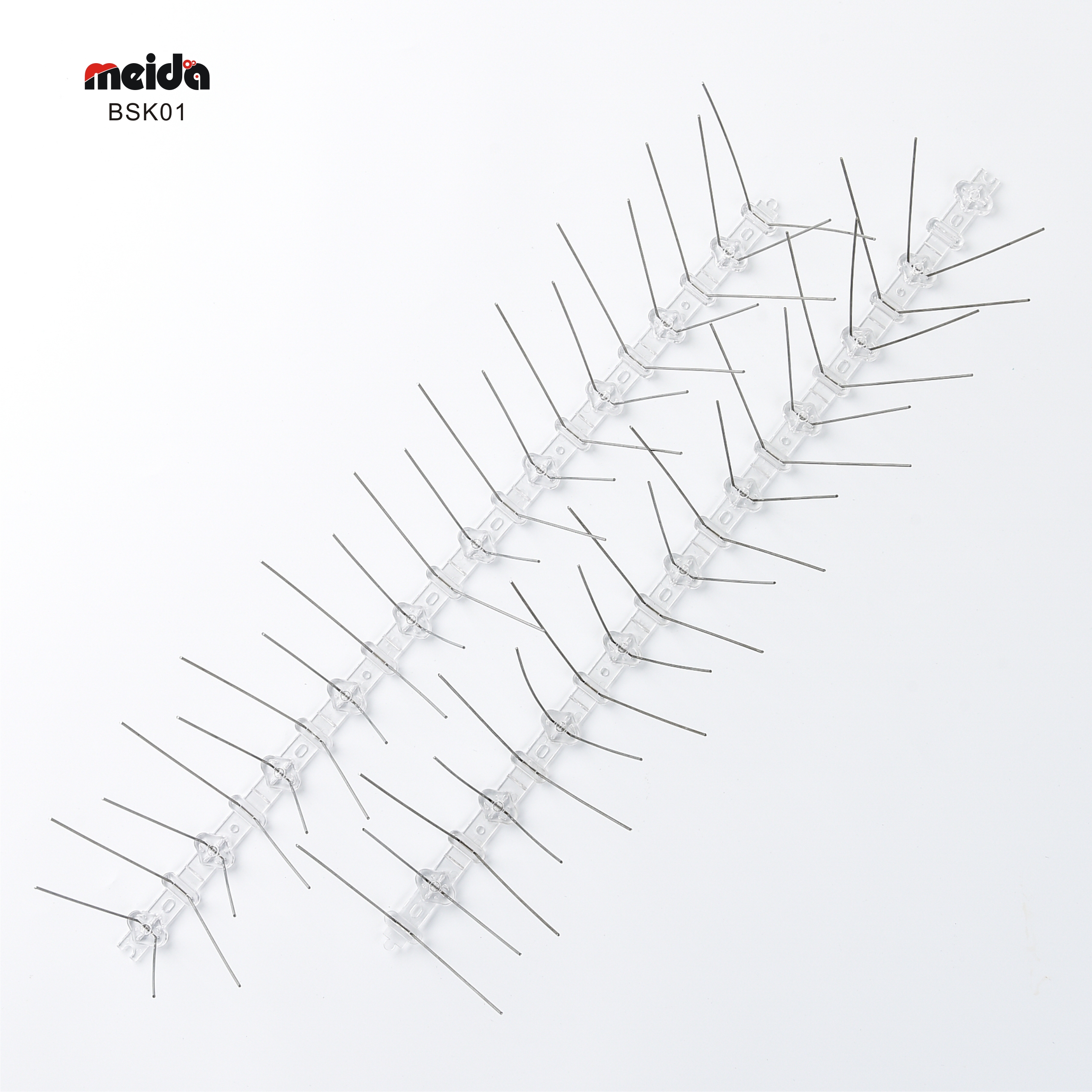 Effective Outdoor Stainless Steel Anti Pigeon Bird Spikes Deterrent Device for Roofs