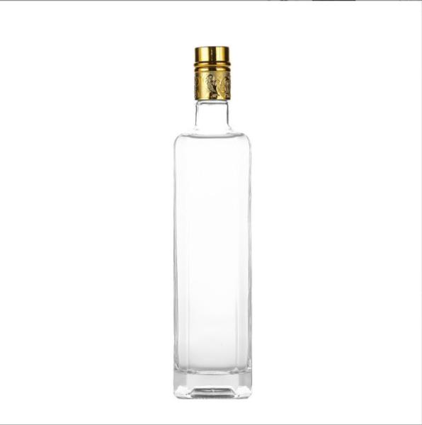 Screw Cap Olive Oil Glass Bottle 250ml 500ml Green Glass Bottles For Gourmet