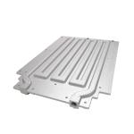 Aluminum Friction Welding Pipes Liquid Cooling Plate 265x180x35mm