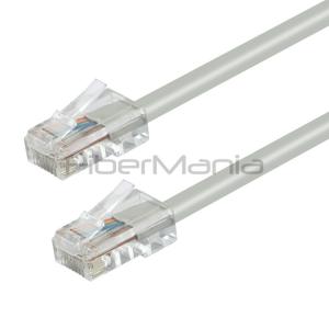 Quality CAT.5E Non-booted Ethernet Patch Cable Grey with 24AWG Stranded Conductor wholesale