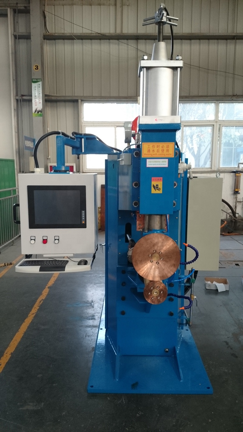 22kw-200kw Power FTB-16 Seam Welder for Welding Container Cylinders and Workpieces at 0.6-2M/min Speed