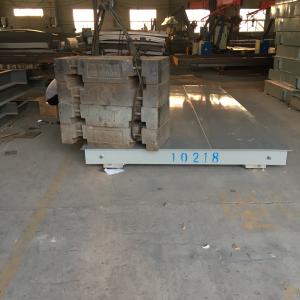 Quality 80 Ton Capacity Electronic Lorry Weighbridge 3 Way Video Monitoring Red Color wholesale