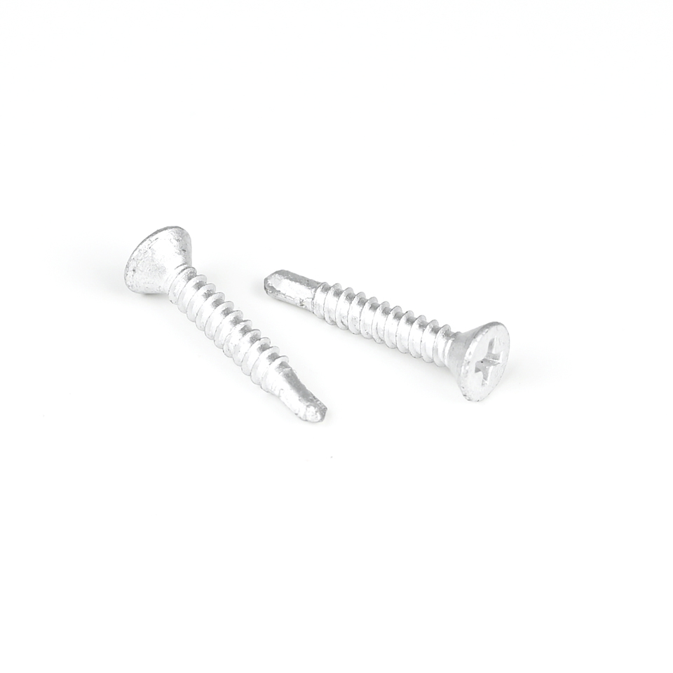 Countersunk Flat Head Phillips Drive Self Drilling Screws with Ruspert Coating