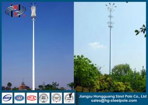 Quality Polygonal Self-Supporting Steel Tubular Pole Galvanized Tubular Steel Pole wholesale