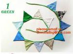 Triangle banner lace bunting flags for decoration, Wedding Party Decoration