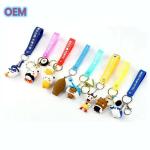Cartoon Keychain Customization For Kids OEM Design 3d PVC Plastic Keychain