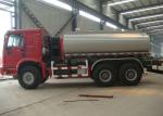 6×6 Full Drive Howo Chemical Tanker Truck For Hydrochloric Acid Transport